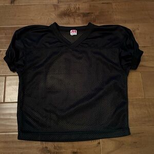 Like New Boys A4 Football Mesh Practice Jersey in Black Mesh